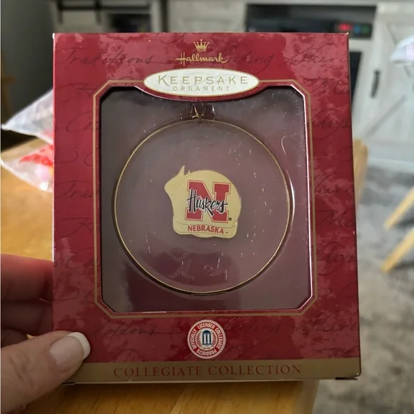 Hallmark Red Nebraska Ornament - Picture 1 of 15